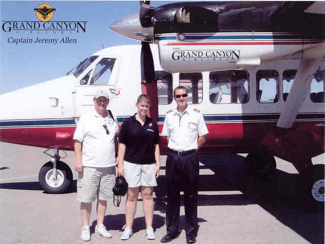 Grand Canyon flight and rafting