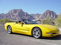 Faye's Corvette - Red Rock Canyon 