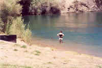 Paddling in the Colorado